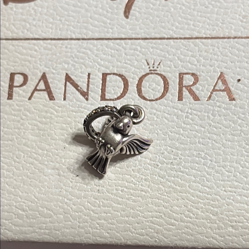Pandora Silver Bird Charm